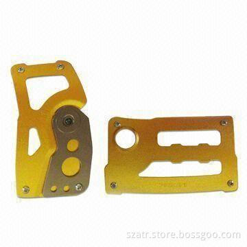Car Pedal Pads in Non-slip Design, Available in Many Designs
